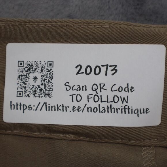 My Bajee Collection S Brown Plain Flat Front Back Zipper Slit Pencil Cut - Picture 14 of 14